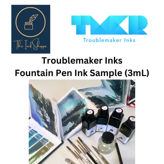Troublemaker Ink Fountain Pen Ink Sample (3mL)