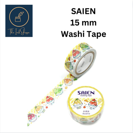 Saien Washi Tape 15mm FULL Roll