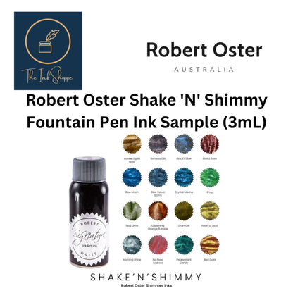 Robert Oster Shake 'N' Shimmy Fountain Pen Ink Sample (3mL)