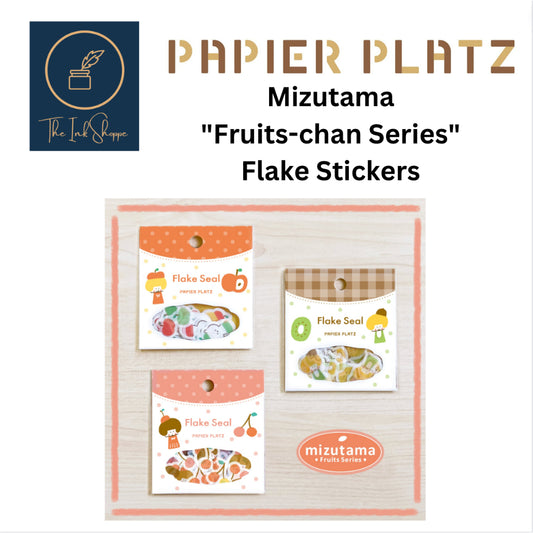 Papier Platz Mizutama "Fruits-chan Series" Flake Stickers