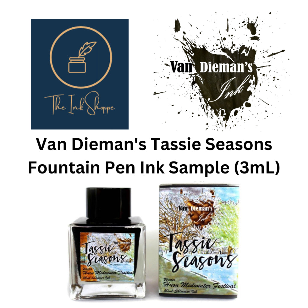 Van Dieman's Tassie Seasons Fountain Pen Ink Samples (3mL)