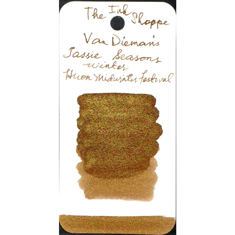 Van Dieman's Tassie Seasons Fountain Pen Ink Samples (3mL)