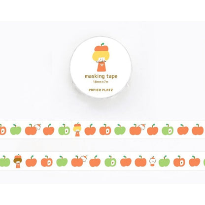 Papier Platz Mizutama "Fruits-chan Series" Masking Tape
