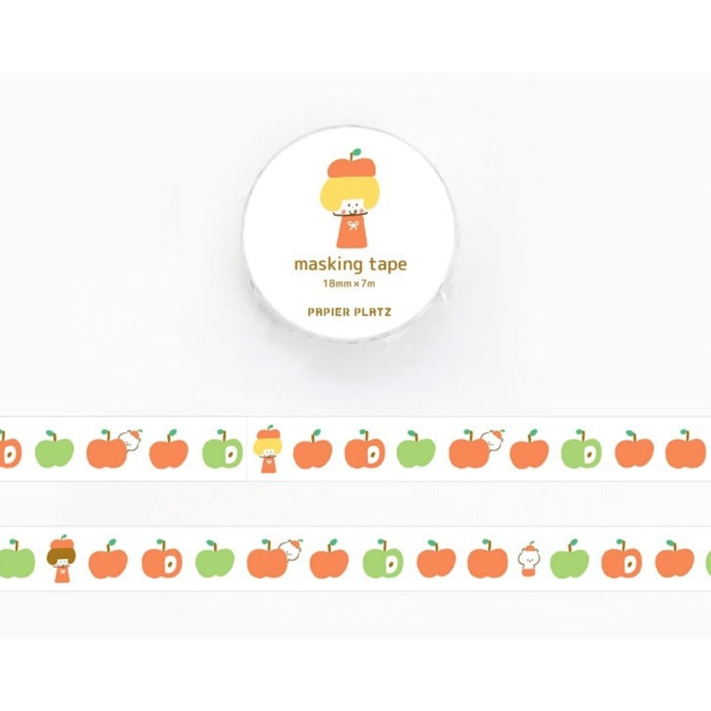 Papier Platz Mizutama "Fruits-chan Series" Masking Tape