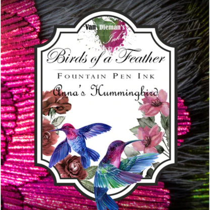 Van Dieman's Birds of a Feather Fountain Pen Ink Sample (3mL)