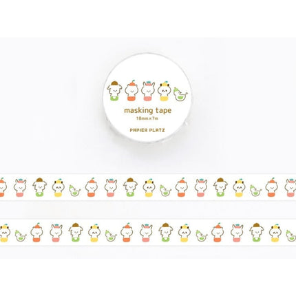 Papier Platz Mizutama "Fruits-chan Series" Masking Tape
