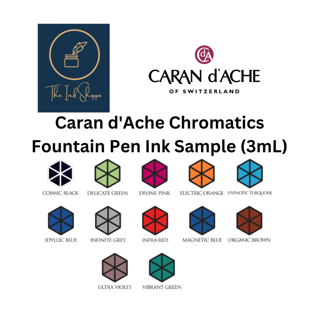 Caran d'Ache Chromatics Fountain Pen Ink Sample (3mL)