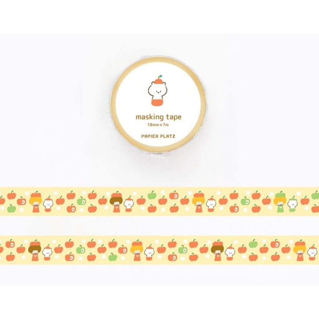 Papier Platz Mizutama "Fruits-chan Series" Masking Tape