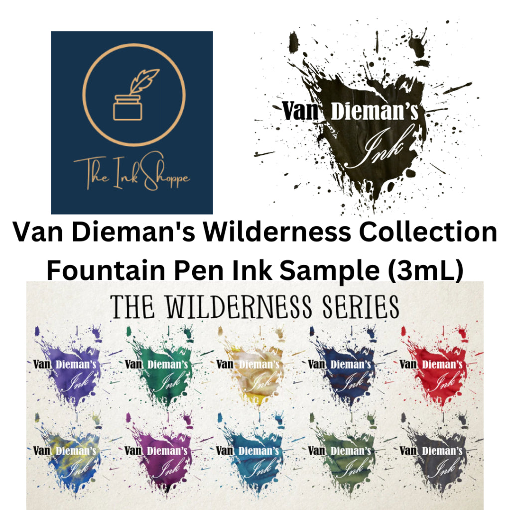 Van Dieman's The Wilderness Collection Fountain Pen Ink Samples (3mL)