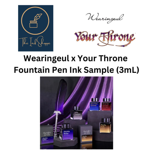Wearingeul x Your Throne Fountain Pen Ink Sample (3mL)