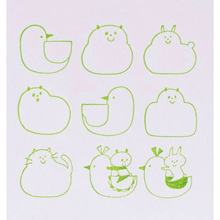 Mark's Mizutama Wooden Stamp Set (8pcs)