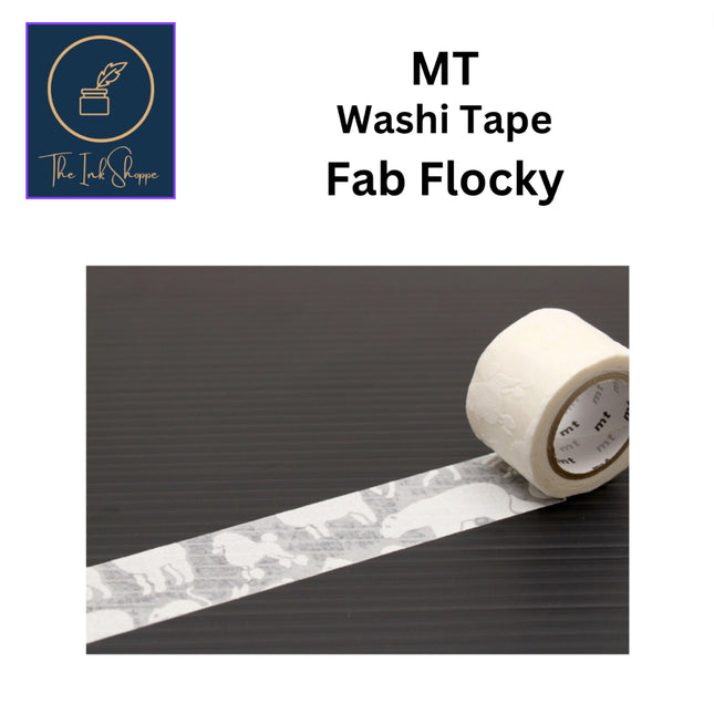 MT FAB Flocky Washi Tape