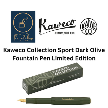 Kaweco Collection Sport Fountain Pen Dark Olive Limited Edition 2021