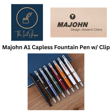 Majohn/Moonman A1 Capless Fountain Pen With Clip