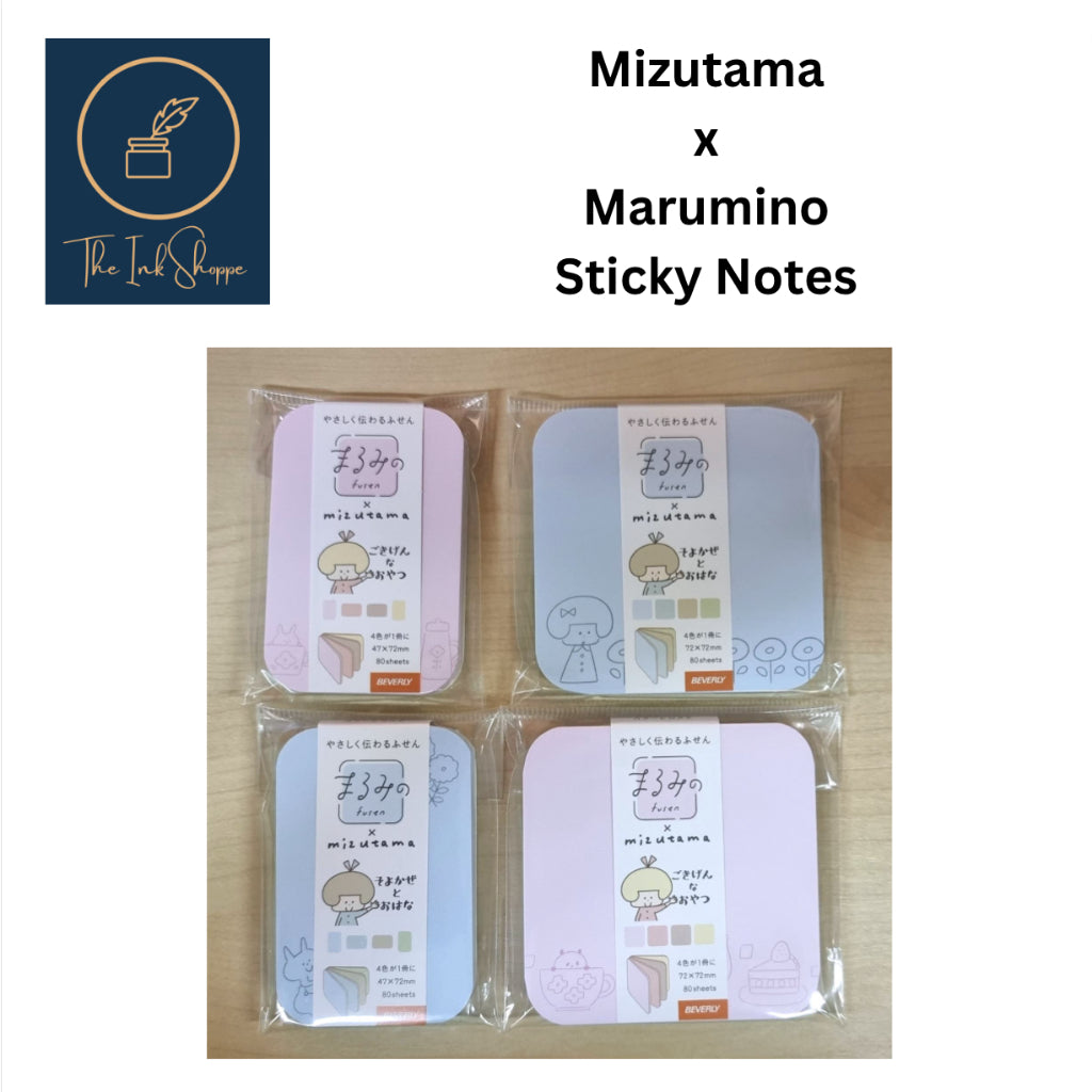 Mizutama x Marumino Sticky Notes