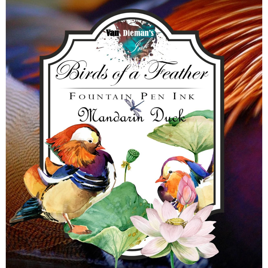 Van Dieman's Birds of a Feather Fountain Pen Ink Sample (3mL)