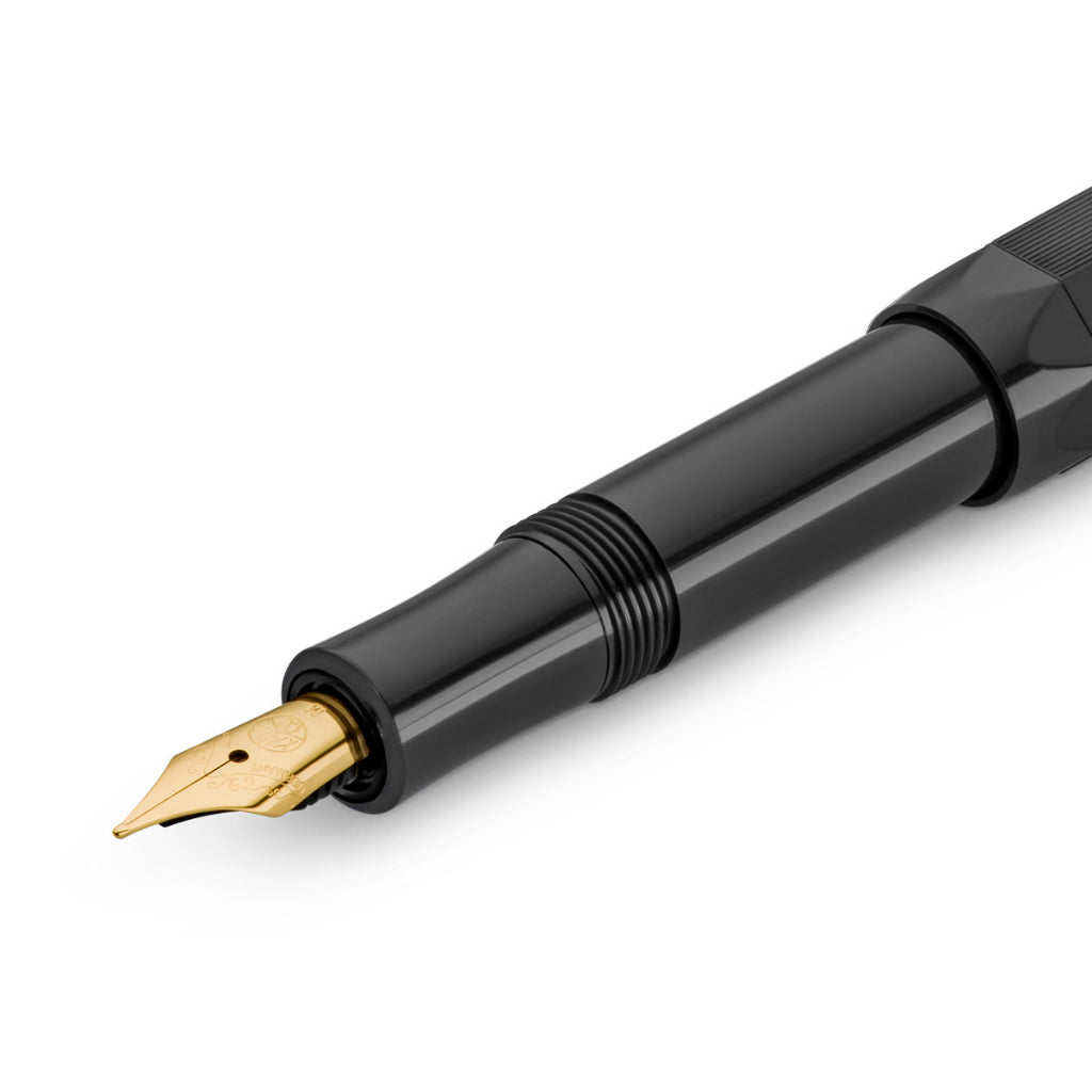 Kaweco Classic Sport Guilloche Black Fountain Pen