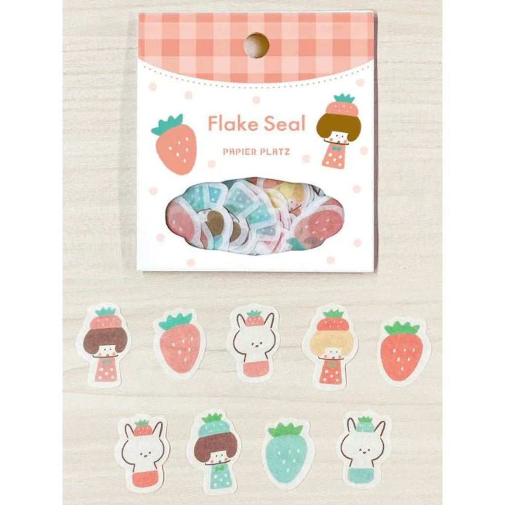 Papier Platz Mizutama Fruits-Chan Series 2 Flake Stickers