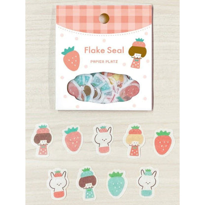 Papier Platz Mizutama Fruits-Chan Series 2 Flake Stickers