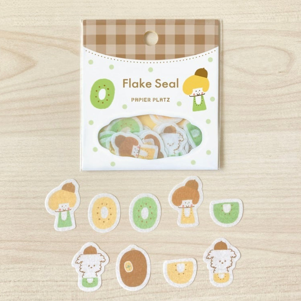 Papier Platz Mizutama "Fruits-chan Series" Flake Stickers