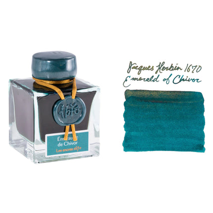 Jacques Herbin 1670 Ink Collection Fountain Pen Ink Sample (15mL)