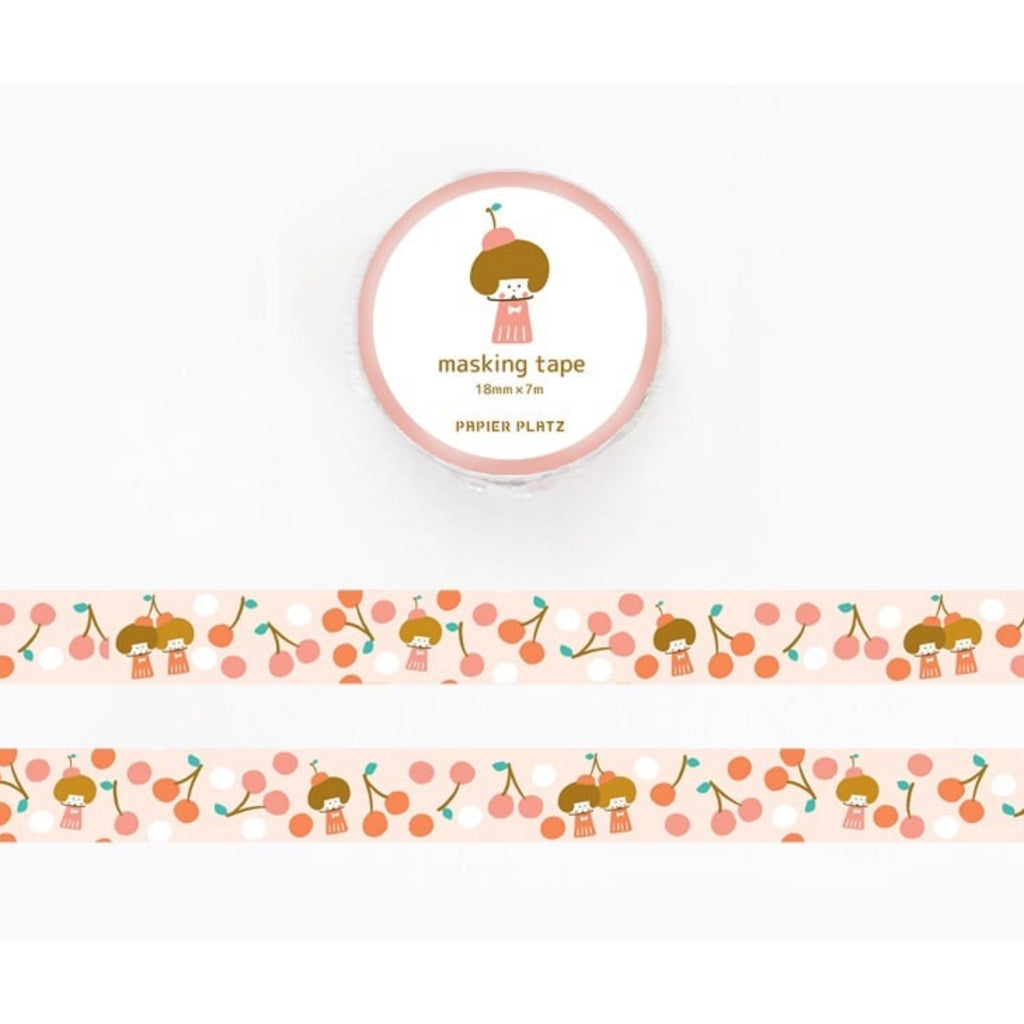 Papier Platz Mizutama "Fruits-chan Series" Masking Tape