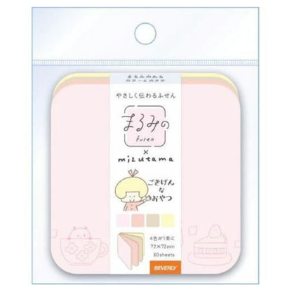 Mizutama x Marumino Sticky Notes