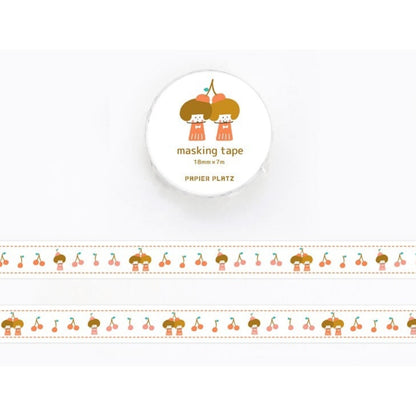 Papier Platz Mizutama "Fruits-chan Series" Masking Tape