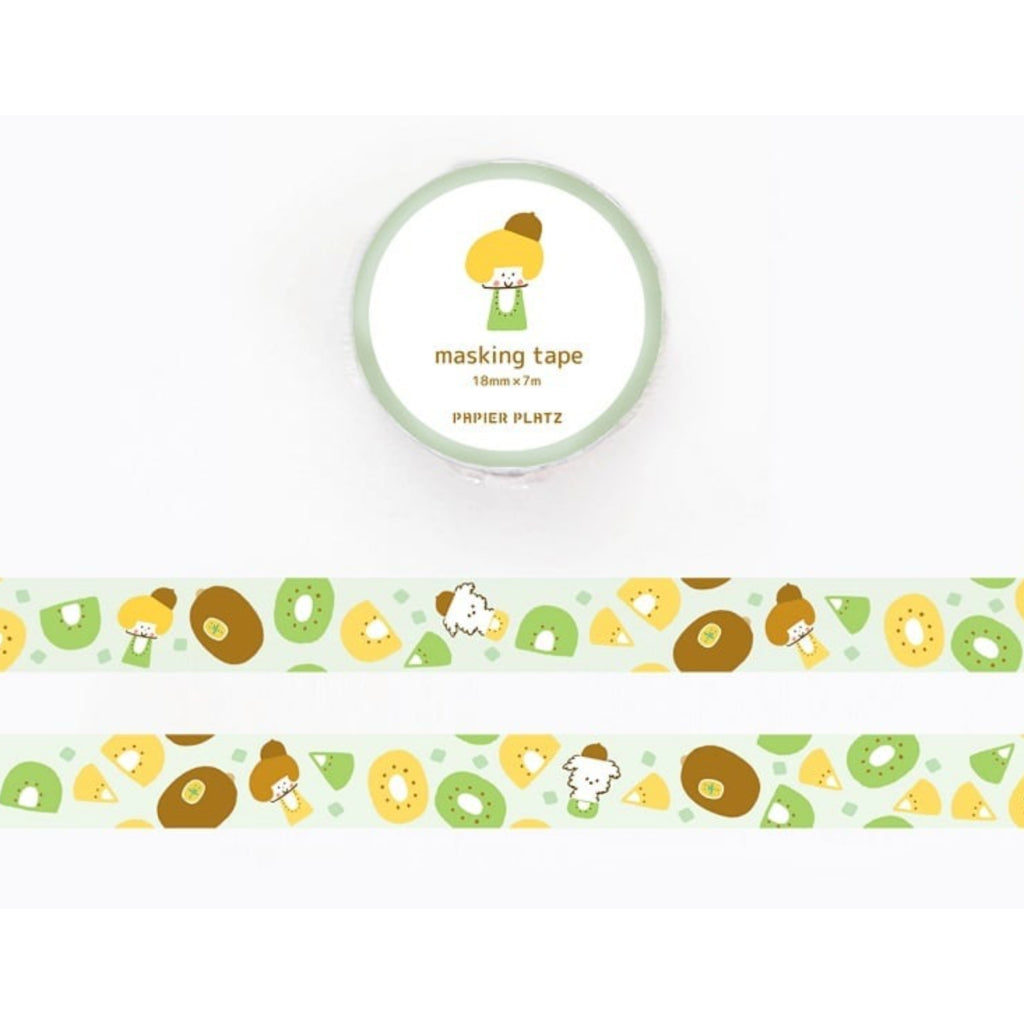 Papier Platz Mizutama "Fruits-chan Series" Masking Tape