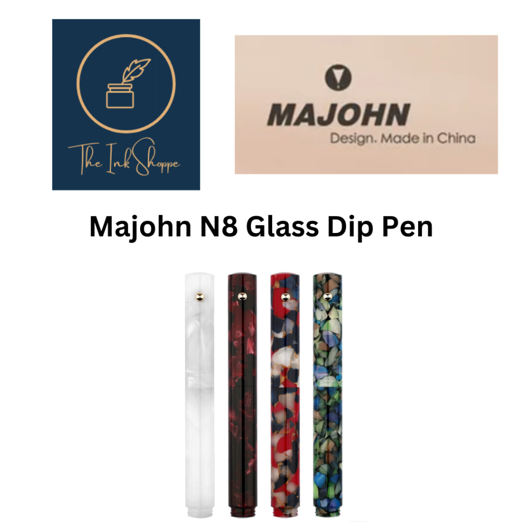 Majohn/Moonman N8 Glass Dip Acrylic Fountain Pen with Converter