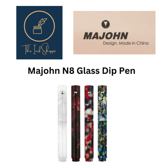 Majohn/Moonman N8 Glass Dip Acrylic Fountain Pen with Converter