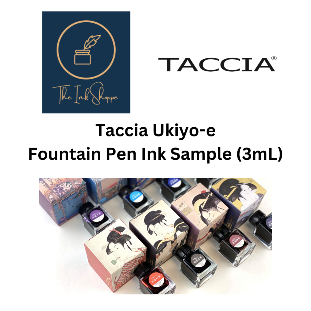 Taccia Ukiyo-e Fountain Pen Ink Sample (3mL)