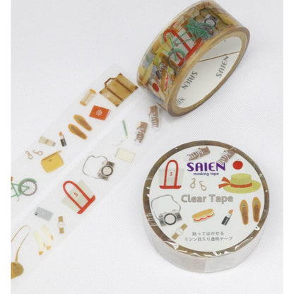 Saien Perforated Clear Tape