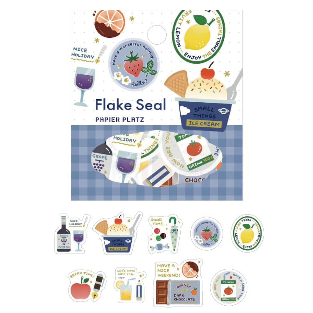 Papier Platz x Eric Small Things Flake Seals