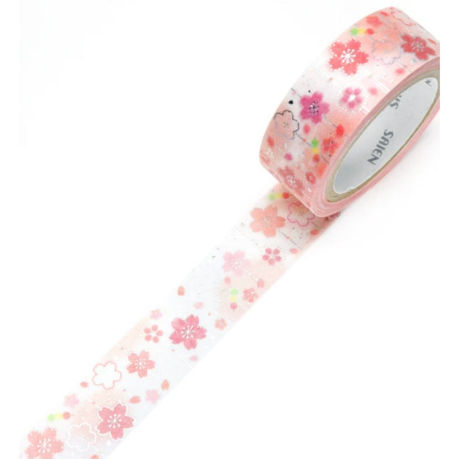 Saien Masking Tape 15mm x 7m FULL ROLL with Foil