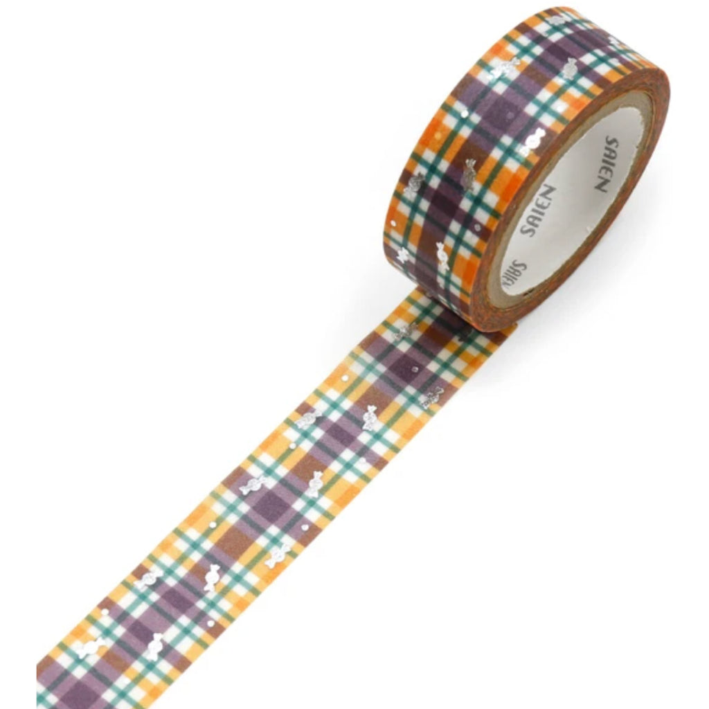 Saien Masking Tape 15mm x 7m FULL ROLL with Foil