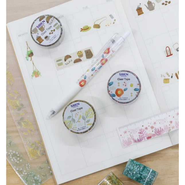 Saien Perforated Clear Tape