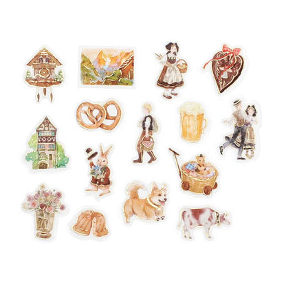 BGM The Alps Story Flake Stickers