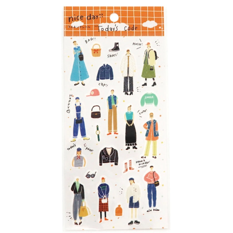 Kamiiso Nice Day!! Agenda Stickers