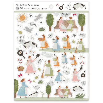 Cozyca Necktie Transparent (PET) Stickers