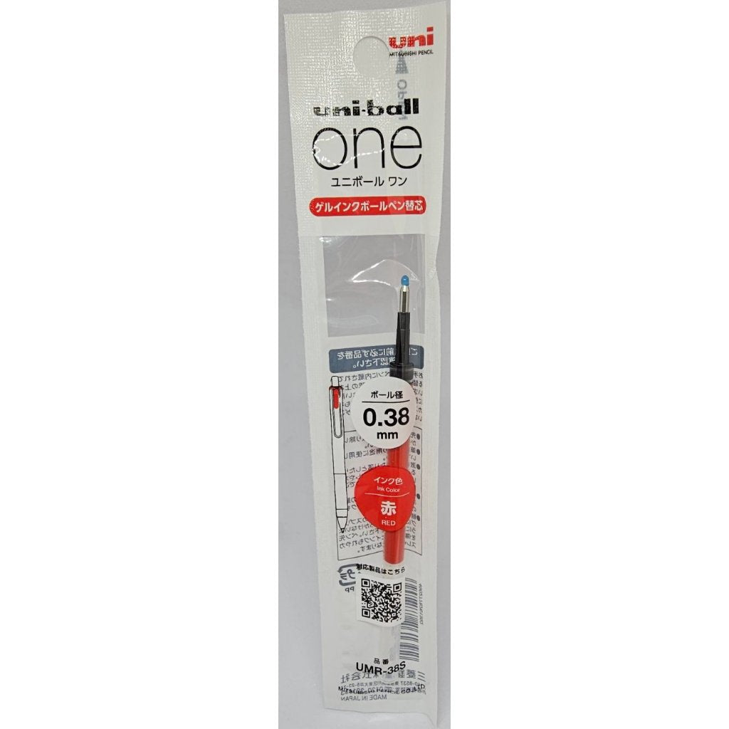 Uni-Ball One Gel Pen 0.38mm Refill (UMR-38S) 1 Piece