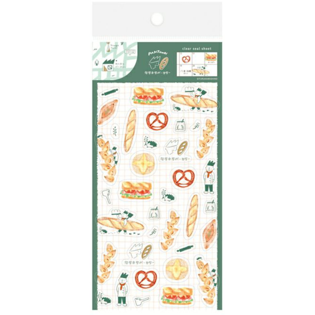 Furukawa PanTown Clear Sticker Sheet