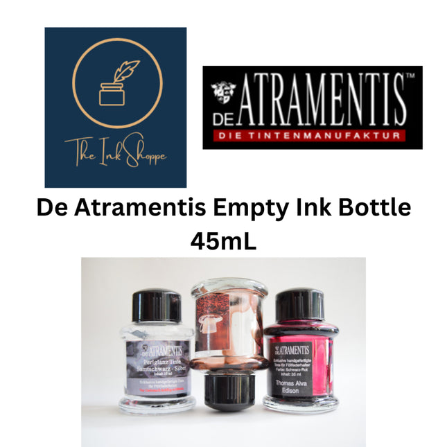 De Atramentis Fountain Pen Ink EMPTY Bottle