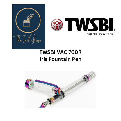 TWSBI VAC700R Iris Fountain Pen Fine Nib (F)