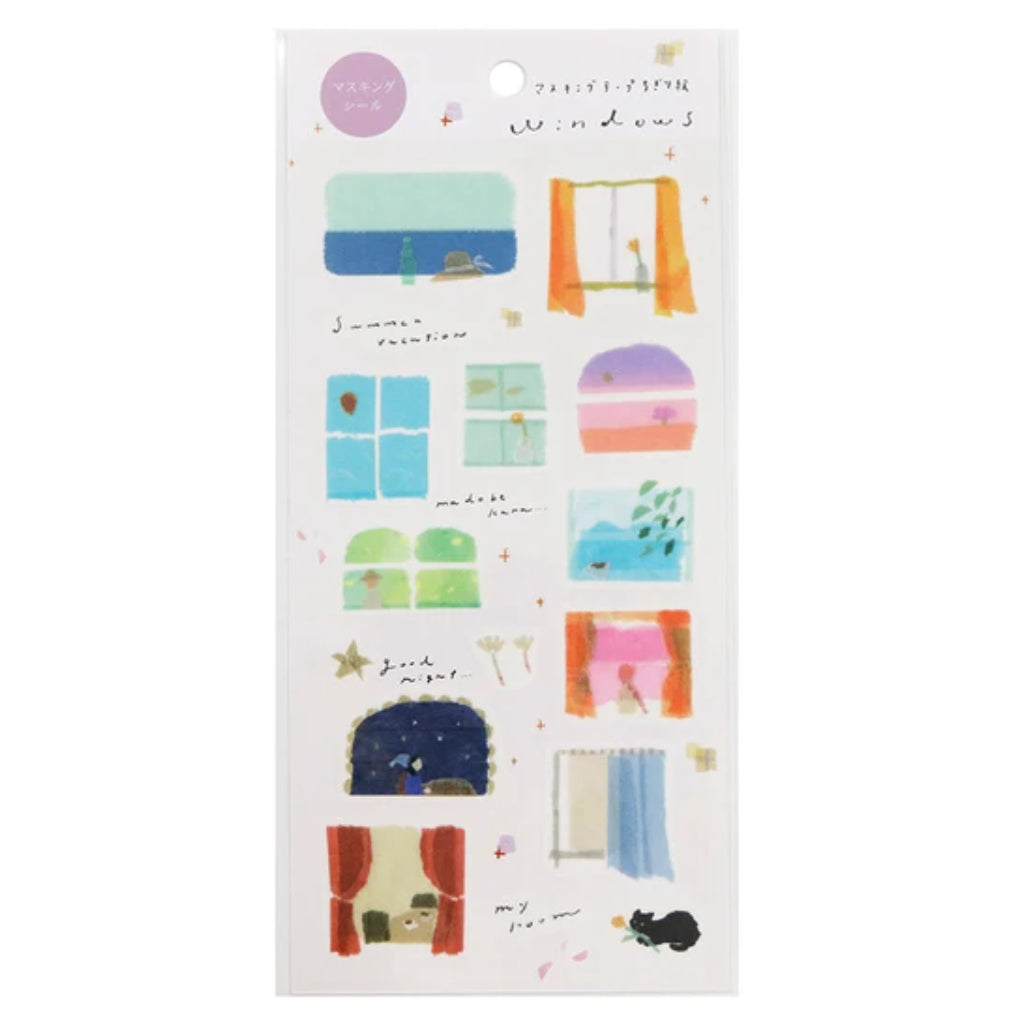 Saien Tamura Miki Agenda Stickers