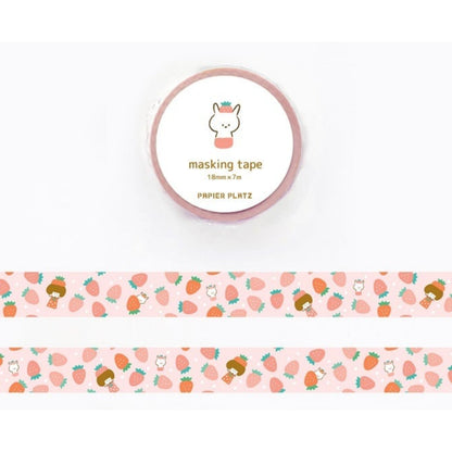 Papier Platz Mizutama "Fruits-Chan Series 2"  Masking Tape