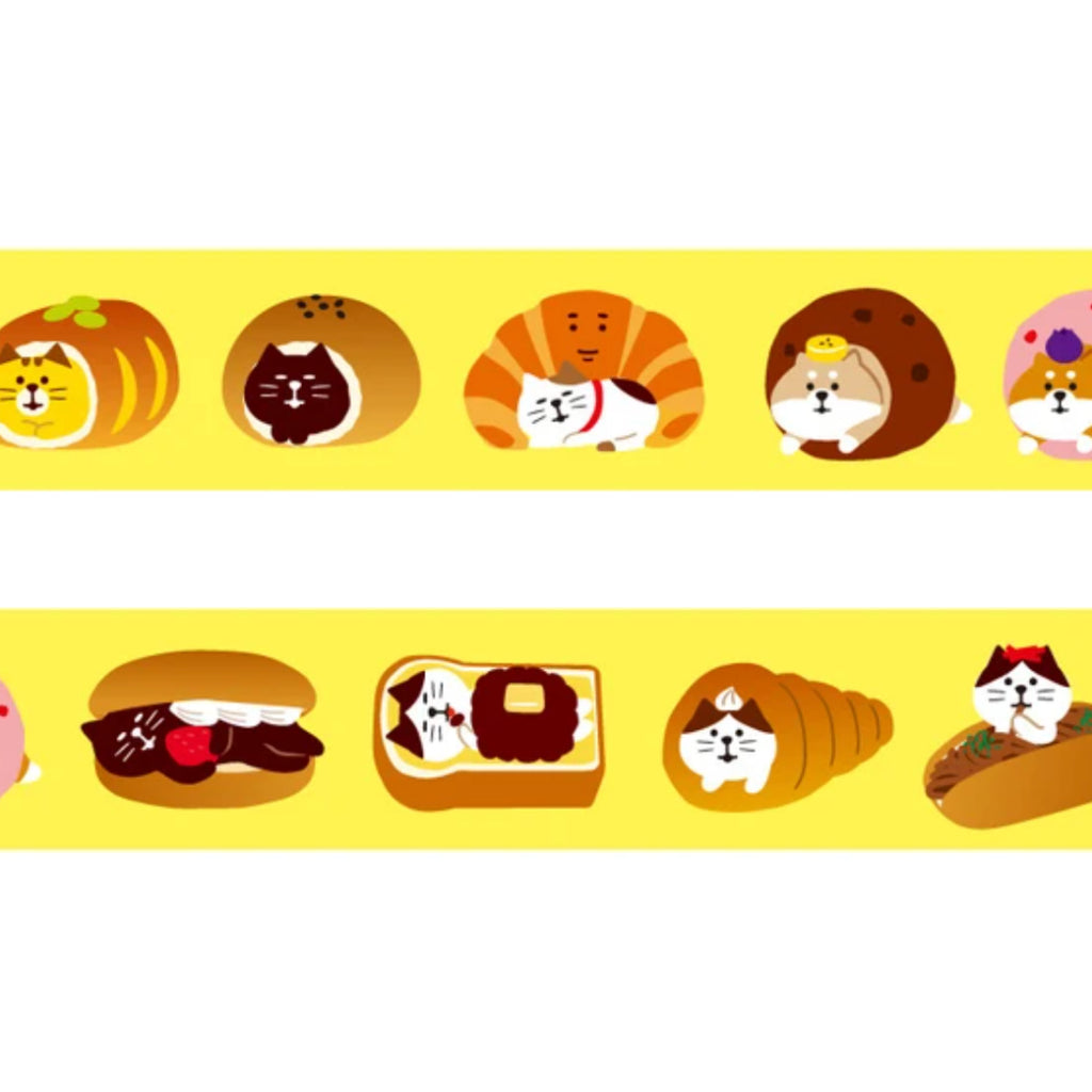 Papier Platz Masking Tape Concombre Series FULL ROLL