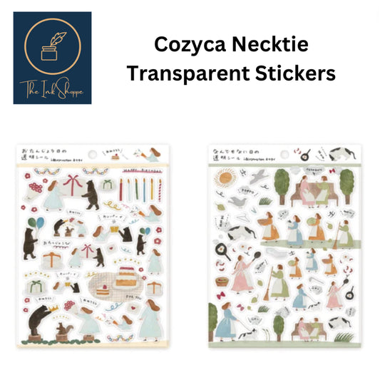 Cozyca Necktie Transparent (PET) Stickers