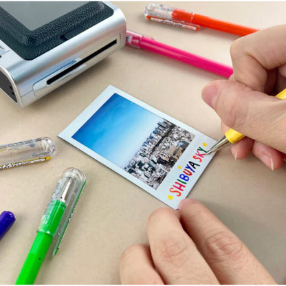 Pentel Mattehop 1.0mm Gel Pen Set of 7 Pens