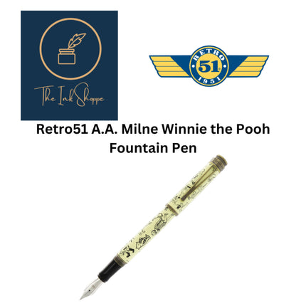 Retro 1951 A.A. Milne Winnie the Pooh Limited Edition Fountain Pen